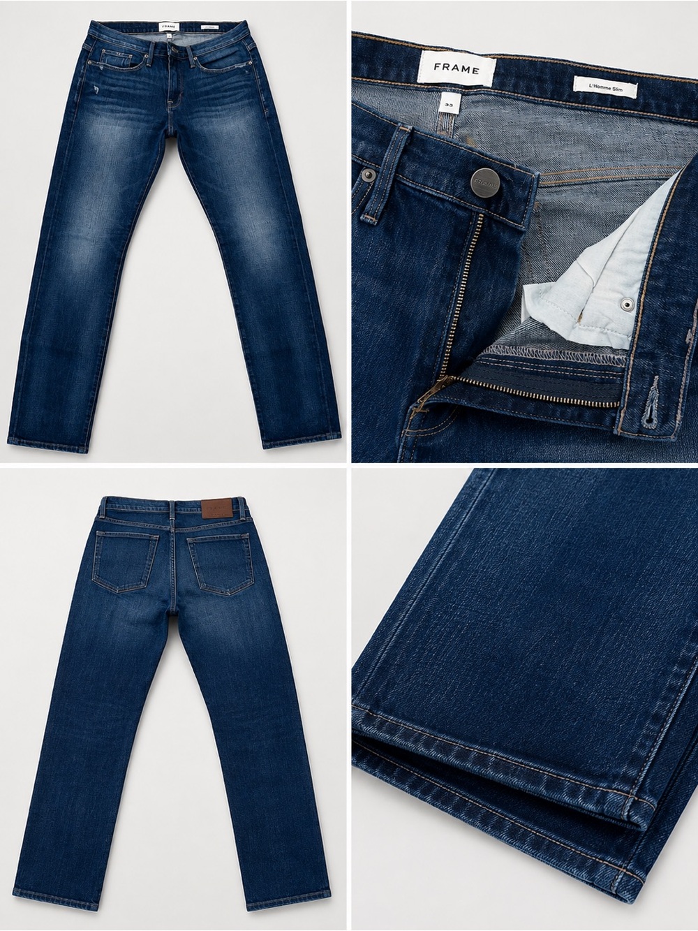 Frame L’Homme Slim Mens Jeans